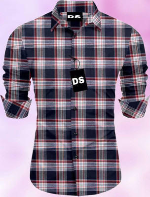 DUCCKCREATION Men Checkered Casual Multicolor Shirt