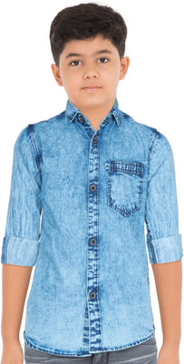AIDAN PAUL Boys Solid Casual Multicolor Shirt