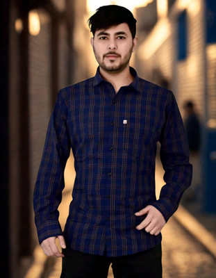 VK WINTER WEAR Men Striped Casual Multicolor Shirt