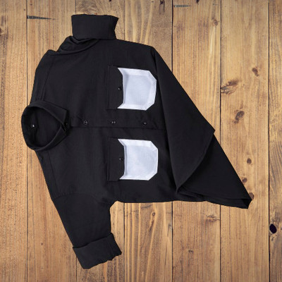 Thinknest Fashion Men Solid Casual Black Shirt