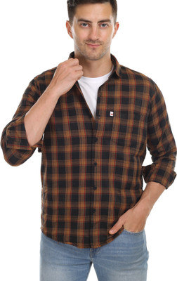 Shreyash Textiles Fab Men Solid Casual Red Shirt