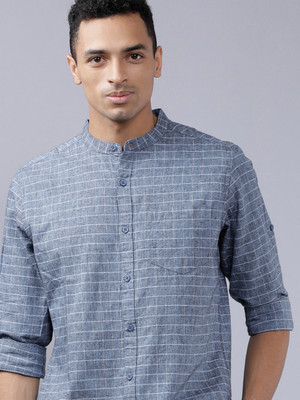 HIGHLANDER Men Checkered Casual Multicolor Shirt