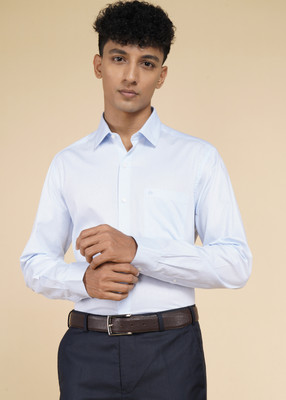 ARROW Men Checkered Formal Blue Shirt