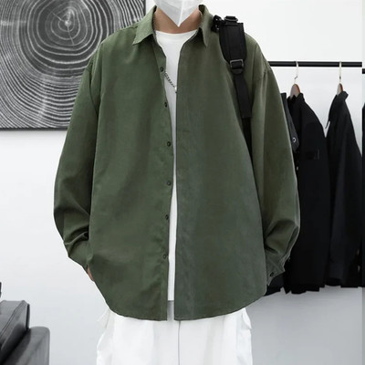 Asta Moda Men Solid Casual Green Shirt