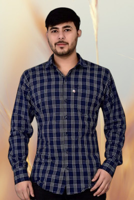 V K Creation Men Checkered Casual Multicolor Shirt