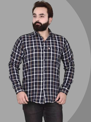 VK WINTER WEAR Men Striped Casual Multicolor Shirt