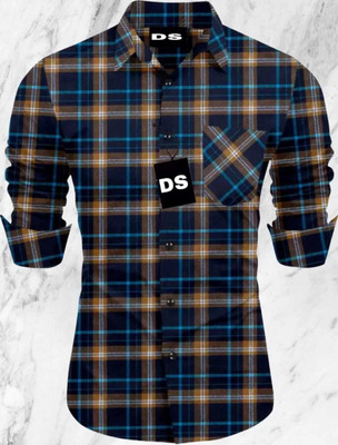 Dadatradings Men Self Design Casual Multicolor Shirt
