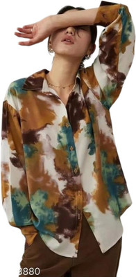 REESE Women Printed Casual Multicolor Shirt