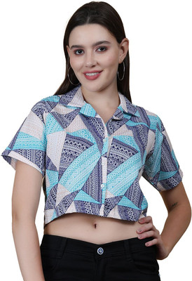 PRIMEFIELD Women Printed Casual Multicolor Shirt