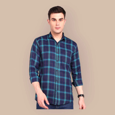 SHIV FASHION Men Self Design Casual Multicolor Shirt