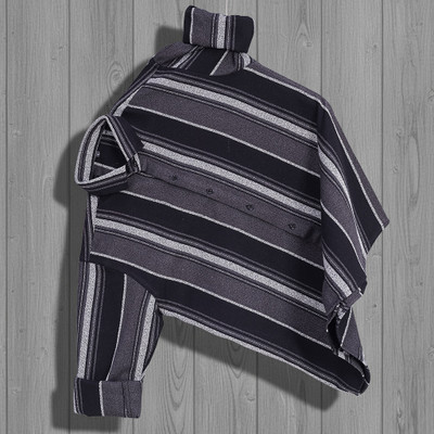 PROBIZ Men Striped Casual Multicolor Shirt