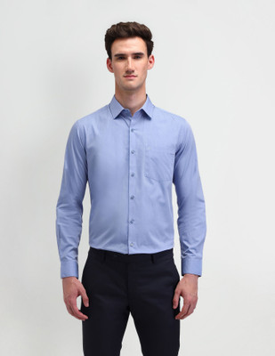 Arrow Sport Men Checkered Casual Blue Shirt