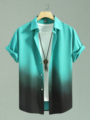 SH FSN Men Dyed/Ombre Casual Multicolor Shirt