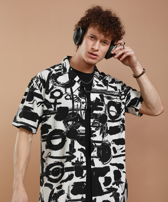 KETCH Men Printed Casual Multicolor Shirt
