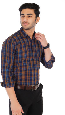 Trending Ayansh Men Solid Casual Brown, Light Blue, Dark Blue Shirt