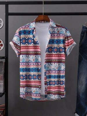 Marmic Fab Women Printed Casual Multicolor Shirt