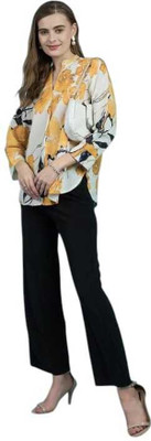 KALLAXI Women Solid Casual Multicolor Shirt