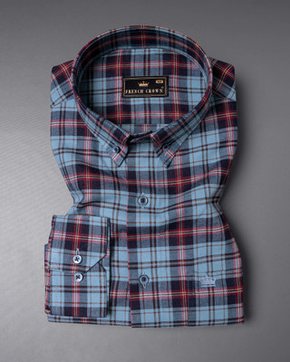 HOC Men Checkered Casual Multicolor Shirt