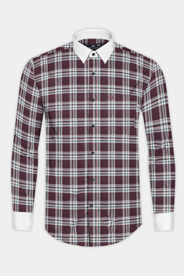 HOC Men Checkered Casual Multicolor Shirt
