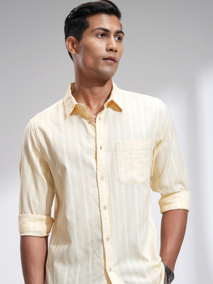 HIGHLANDER Men Striped Casual Multicolor Shirt