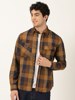 Moda Rapido Men Checkered Casual Multicolor Shirt