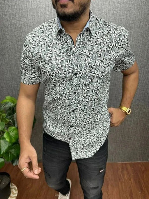 Pagazo Men Printed Casual Multicolor Shirt
