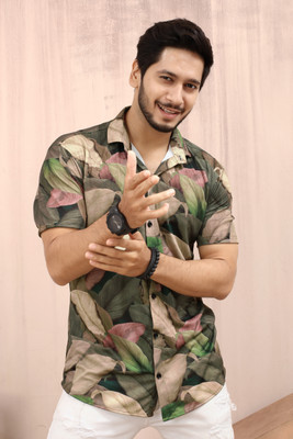 Kayra Enterprise Men Printed Casual Multicolor Shirt