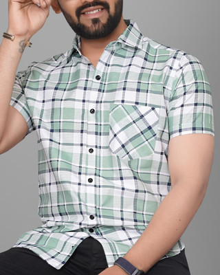 METRONAUT Men Checkered Casual Multicolor Shirt