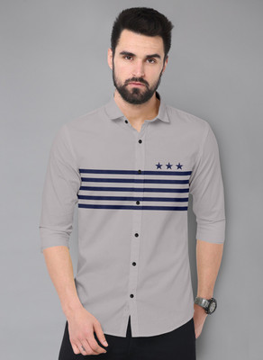 MAHADEV ENTERPRISE Men Striped Casual Multicolor Shirt