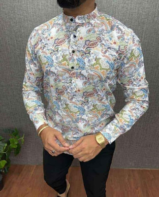 GANGAUR CREATION Men Floral Print Casual Multicolor Shirt