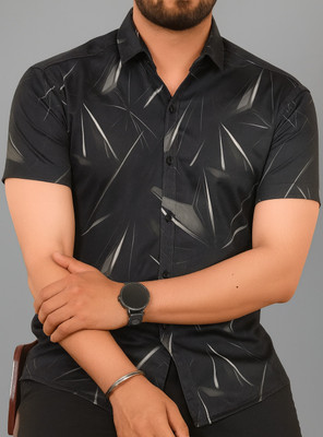 JaitraFab Men Printed Casual Multicolor Shirt