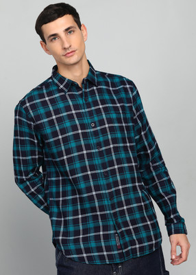 METRONAUT Men Checkered Casual Multicolor Shirt