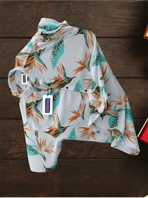 Solbiza Men Printed Casual Multicolor Shirt