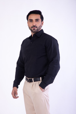 DESHBANDHU KHADI Men Solid Formal Multicolor Shirt