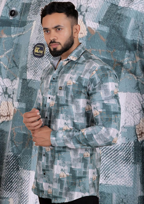 gurukrupa creation Men Printed Casual Multicolor Shirt