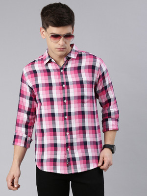 METRONAUT Men Checkered Casual Multicolor Shirt