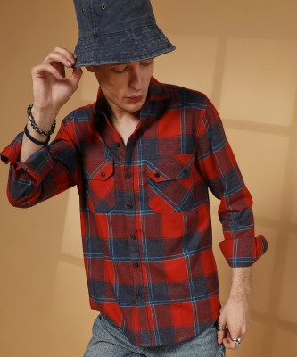 CAMPUS SUTRA Men Checkered Casual Multicolor Shirt