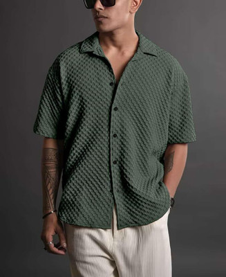Solbiza Men Floral Print Casual Multicolor Shirt