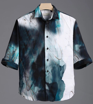 quinlan Men Printed Casual Multicolor Shirt