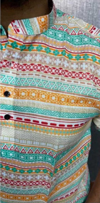 ISUEL FAB Men Printed Formal Multicolor Shirt