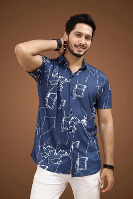 TOIX Men Printed Casual Multicolor Shirt