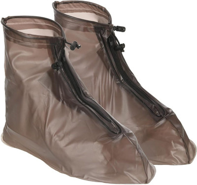 Takositio Waterproof Shoe Covers Silicone brown Boots Shoe Cover(xxxl Pack of 1)