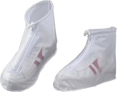 Dumleto Waterproof Shoes Cover, Rain Boot Shoe Covers, Reusable Women Men Silicone MULTI COLOUR Boots Shoe Cover, Flat Shoe Cover, High Ankle Shoe Cover, High Heeled Shoe Cover(35-46 Pack of 1)