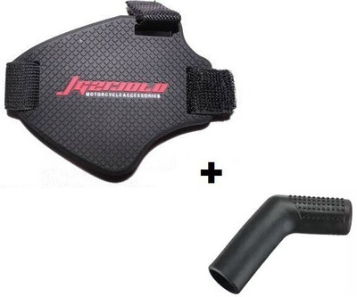 TMRIDE Shoe Protector Gear Shift Scuff Mark Protection Motorcycle Gear Shifter Sock Silicone black Boots Shoe Cover(FREE SIZE Pack of 1)