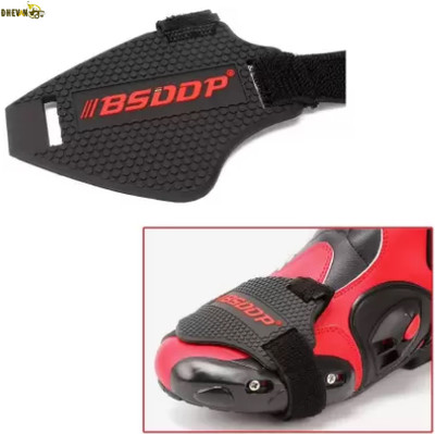 DheVan Shoe Protector Gear Shift Protection Cover for Motorcycle, Bike & Riding SC-1D Silicone Black Boots Shoe Cover(Universal Pack of 1)