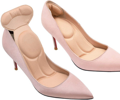 maukir Heel Cushion Inserts Comfort Shoe Insoles Women Insole(Beige)