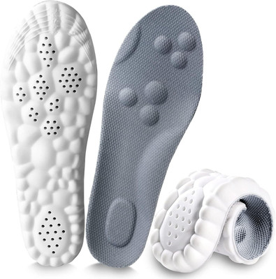 primetreads Insoles for Men and Women, Shock Absorption Cushioning Sports Comfort Inserts Insole