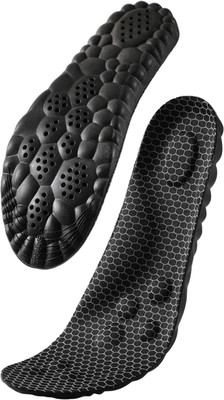 KGBTREADS black round Foam Shoe insole Insole(Black)