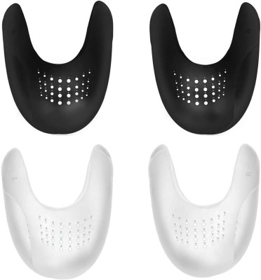 HETSHIV Shoe Crease Protectors for Sneakers, Shoe Guards to Hold The Shape Silicone Toe Regular Shoe Insole(multicolor)