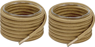 XERUS Shoe Laces Round Camel Tan 150cm shoe laces for boot sport hiking Tan shoes Shoe Lace(Camel Tan Set of 2)